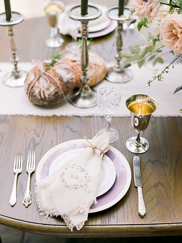 Elegant French Lavender Wedding Inspo