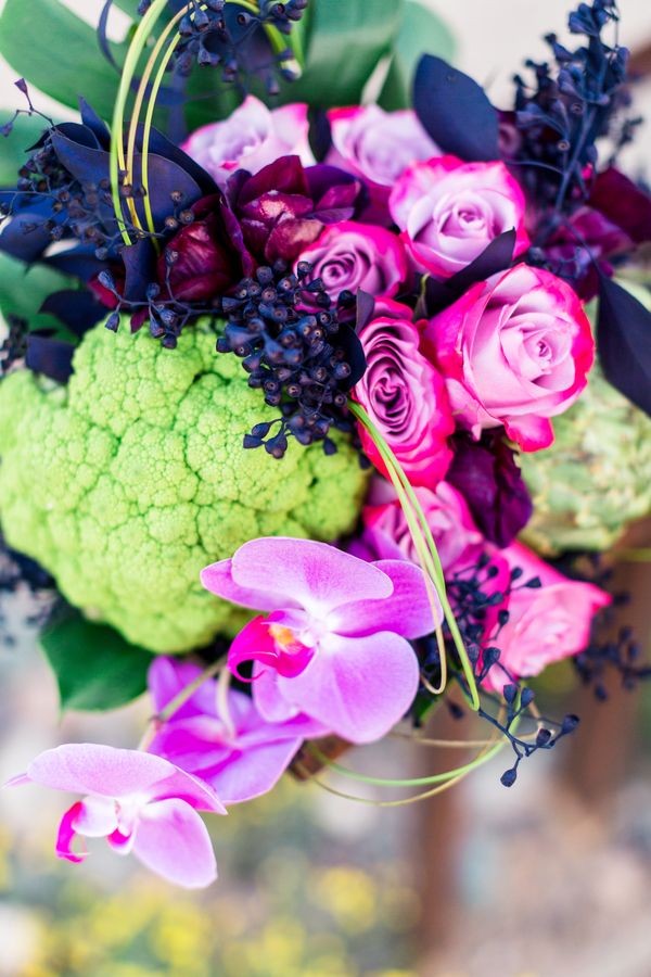 Blossoming Wedding Inspiration with Shades of Purple