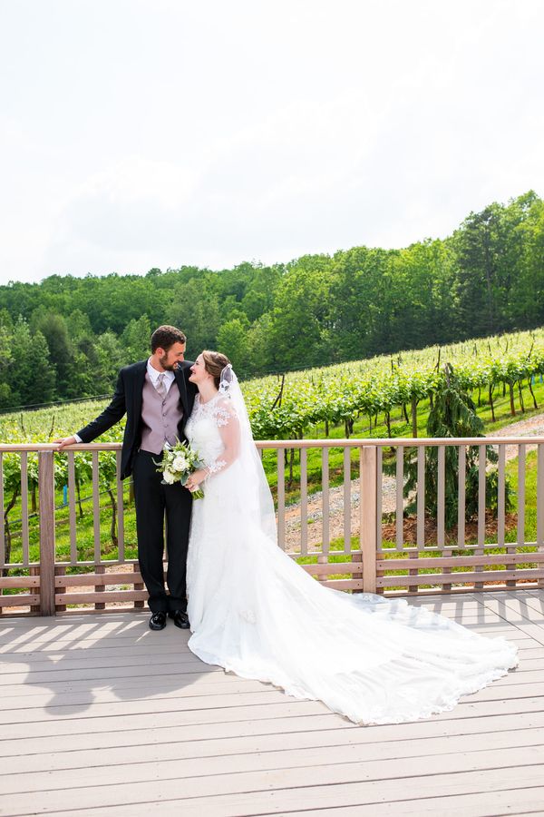 Lauren and Scott's Classic Vineyard Wedding in Georgia