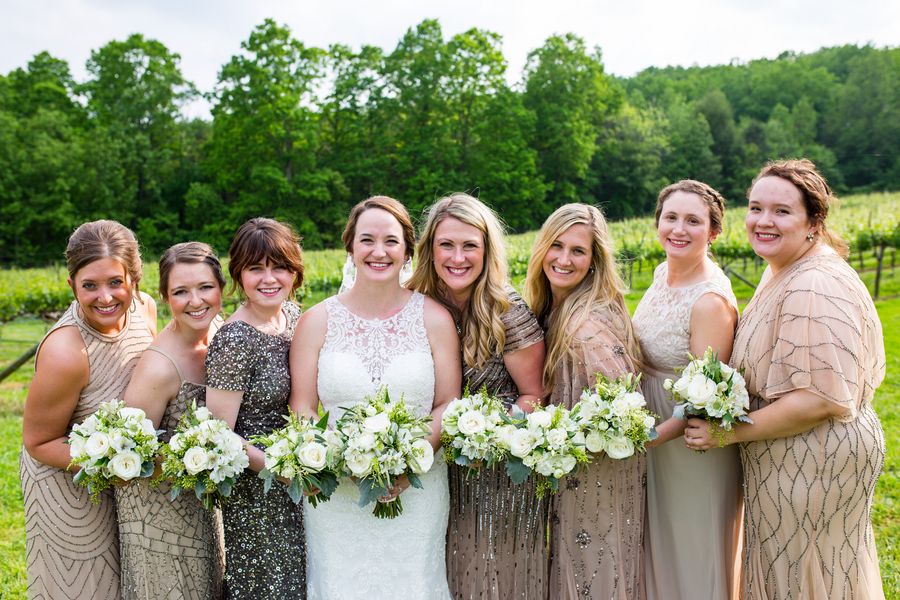 Lauren and Scott's Classic Vineyard Wedding in Georgia