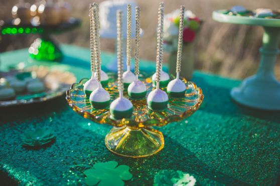  St. Patrick's Day Styled Shoot - to see more: http://www.theperfectpalette.com