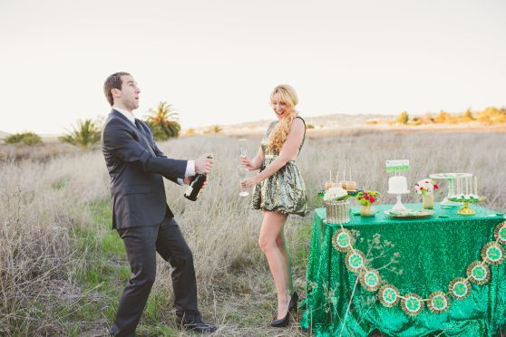  St. Patrick's Day Styled Shoot - to see more: http://www.theperfectpalette.com 