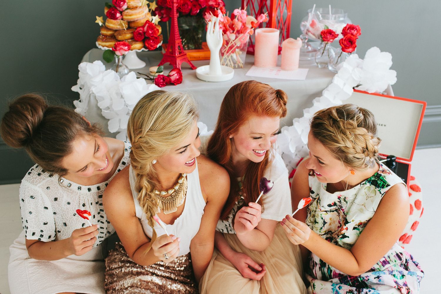  Girls Just Wanna Have Fun | Styled Shoot - to see more: http://www.theperfectpalette.com/2014/03/girls-just-wanna-have-fun-styled-shoot.html - photo by Brooke Stapleton, styled by Rachael Ellen Events