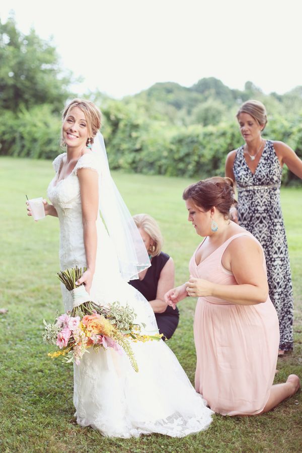 Jessica & Joey's Wedding | Colorful, Heartfelt & Handmade - to see more: www.theperfectpalette.com - photo by Dream Love Photography