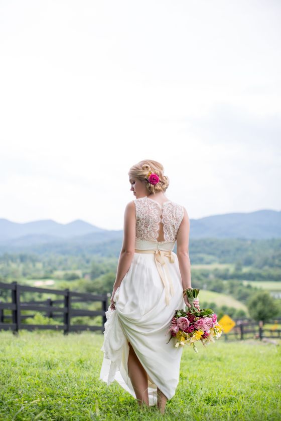  Sweeter than Honey - Pink and Yellow Styled Shoot - to see more: http://www.theperfectpalette.com - Styling by BRANDtabulous, Photography by Brio Art