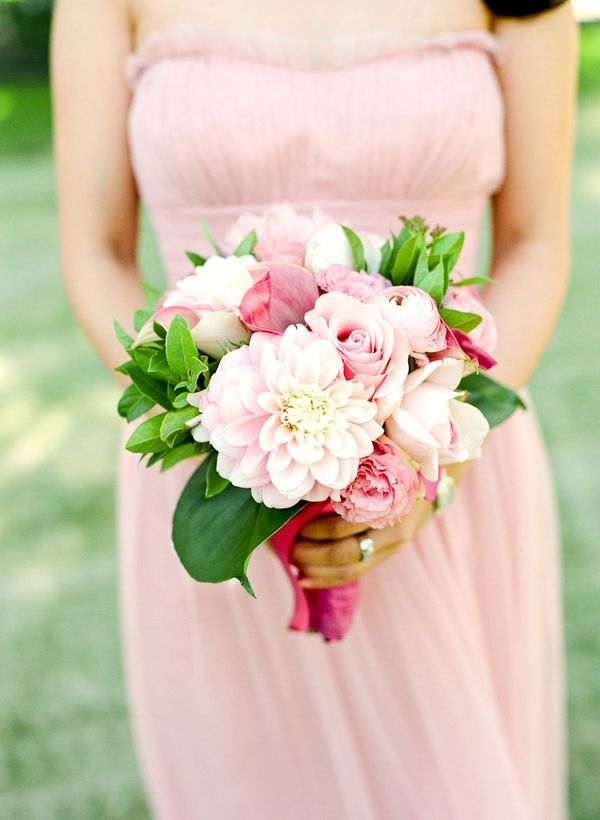 4 Ways to Style a Pink Wedding - to see more: http://www.theperfectpalette.com/ - color ideas for weddings!