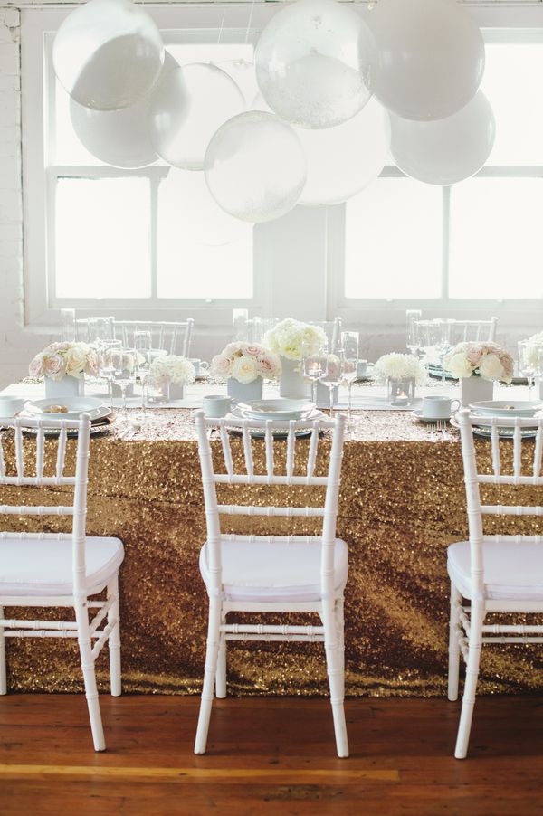 Styled Soirée | Modern, Fun + Festive - to see more: http://www.theperfectpalette.com/ Photo by Christa-Taylor, Styling by Champagne Wedding & Event Coordination