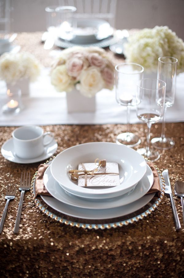 Styled Soirée | Modern, Fun + Festive - to see more: http://www.theperfectpalette.com/ Photo by Christa-Taylor, Styling by Champagne Wedding & Event Coordination