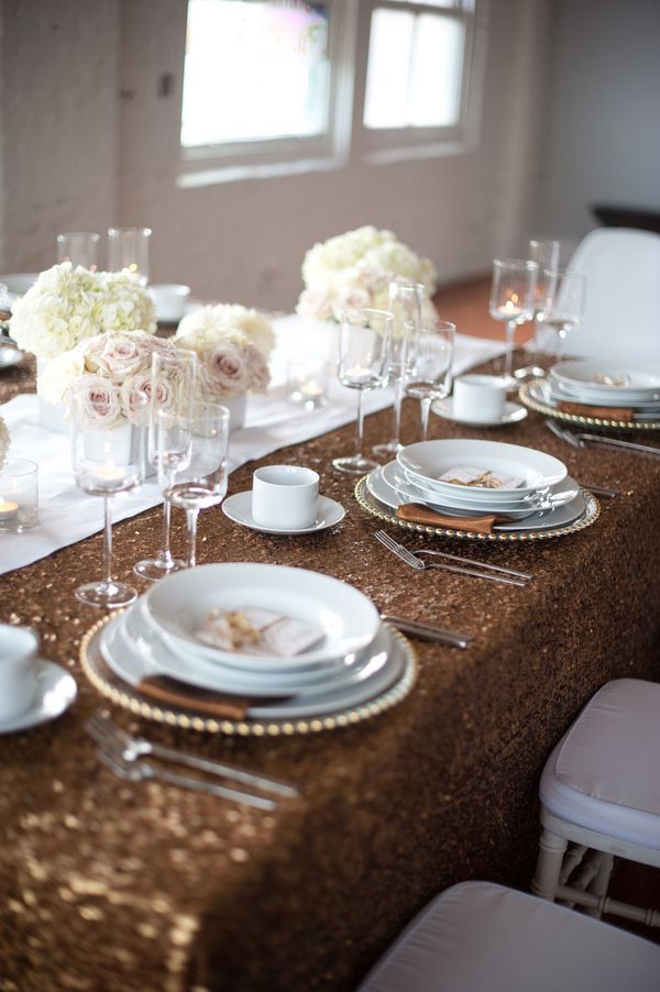 Styled Soirée | Modern, Fun + Festive - to see more: http://www.theperfectpalette.com/ Photo by Christa-Taylor, Styling by Champagne Wedding & Event Coordination