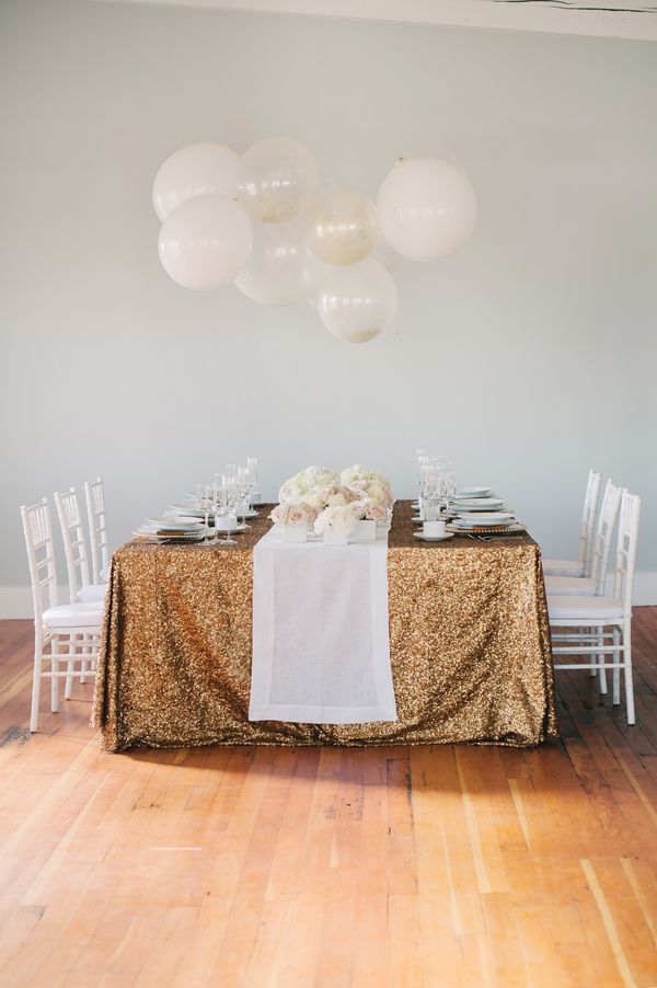 Styled Soirée | Modern, Fun + Festive - to see more: http://www.theperfectpalette.com/ Photo by Christa-Taylor, Styling by Champagne Wedding & Event Coordination