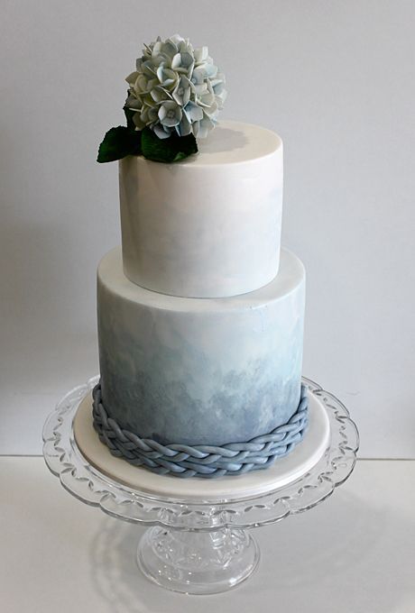 Now Trending: Dusty Blue www.theperfectpalette.com - Vintage Inspired Wedding Details