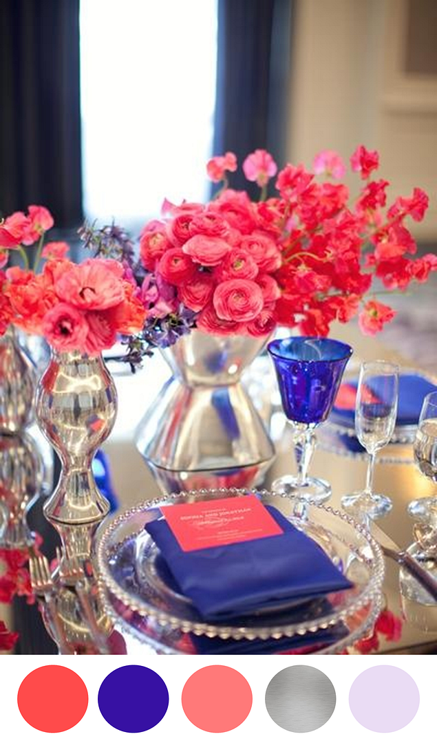 8 Color Inspiring Centerpiece Ideas - www.theperfectpalette.com - Bright + Beautiful