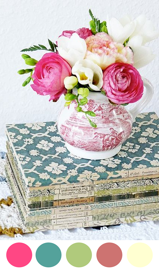 8 Color Inspiring Centerpiece Ideas - www.theperfectpalette.com - Bright + Beautiful