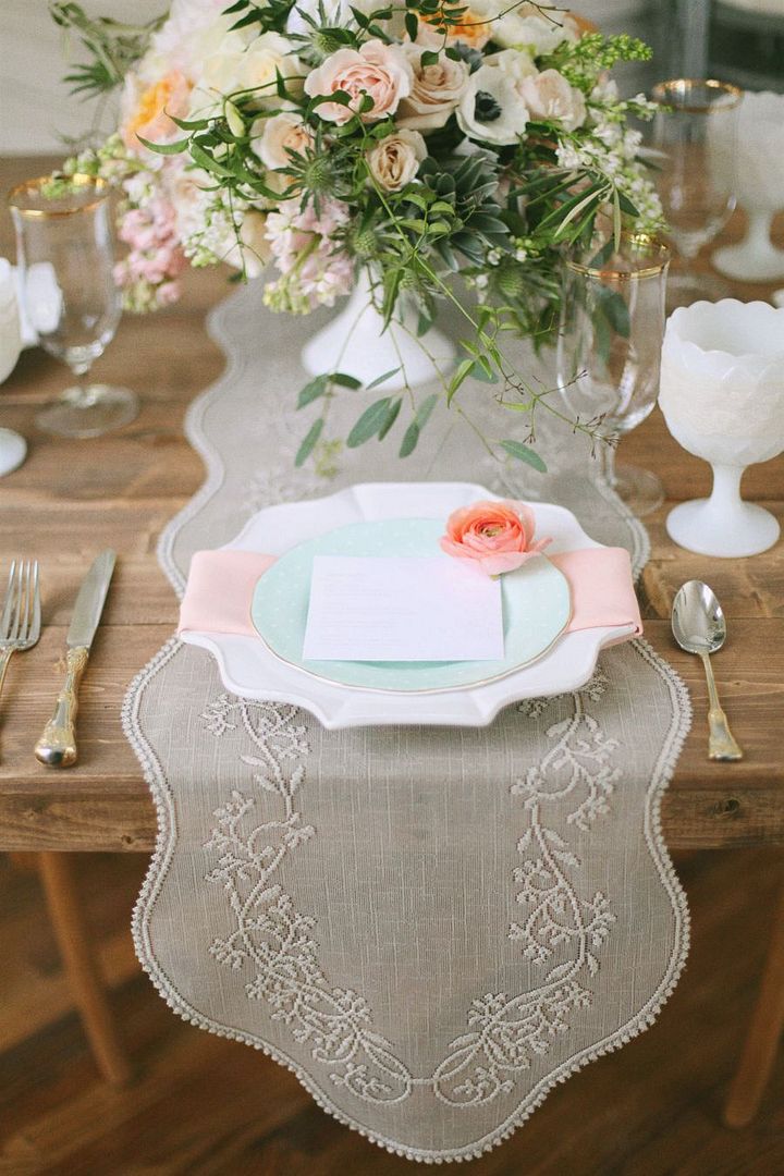 Spring Chateau: A Styled Shoot by Michelle Leo Events - www.theperfectpalette.com - Jacque Lynn Photography