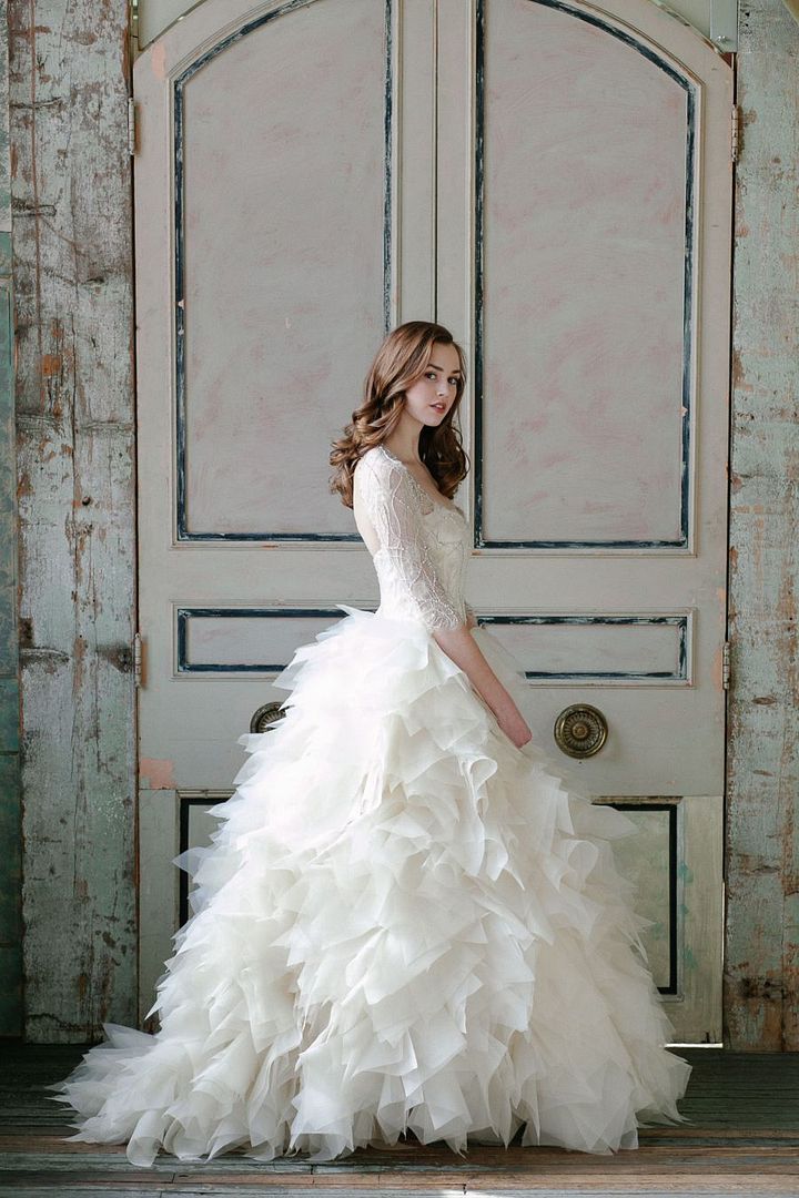 Sareh Nouri Spring 2015 Dress Collection www.theperfectpalette.com - Swoon-Worthy Wedding Gowns