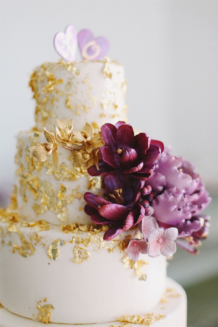 Radiant Orchid Wedding Inspiration: Michelle Leo Events - see more: www.theperfectpalette.com - color ideas for weddings + parties