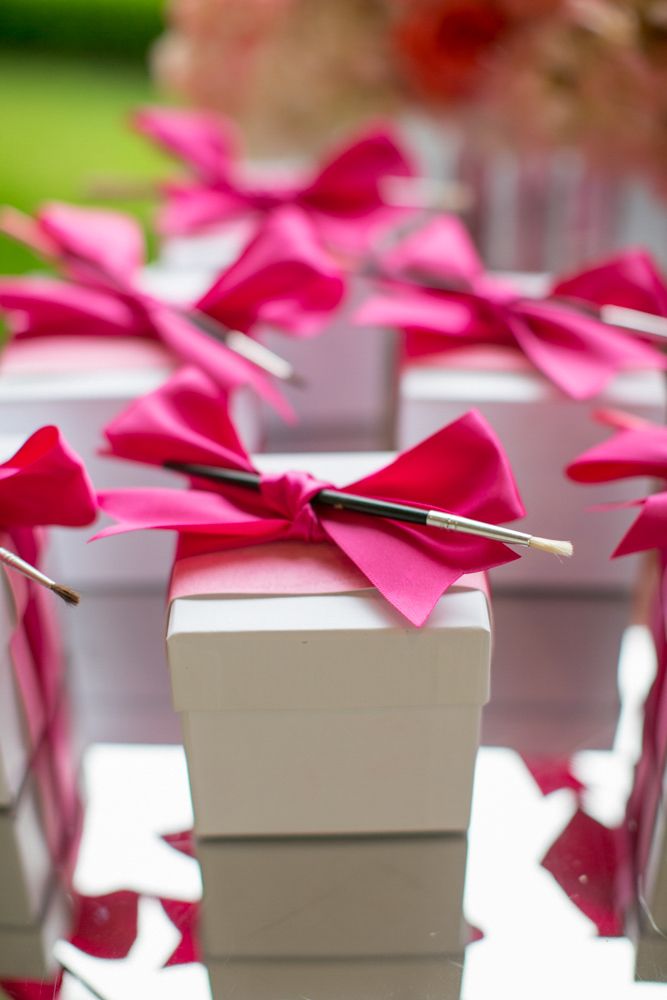 Creative favor idea: www.theperfectpalette.com Photo by KMI Photography, Floral Design by Fiore Fine Flowers