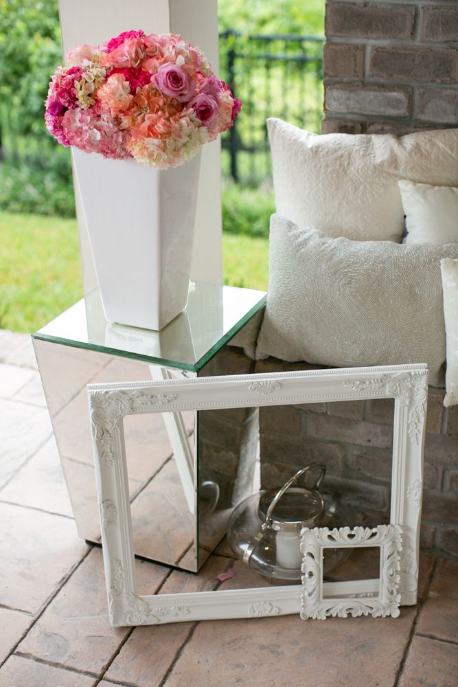 Lush + Lovely Centerpieces: www.theperfectpalette.com Photo by KMI Photography, Floral Design by Fiore Fine Flowers