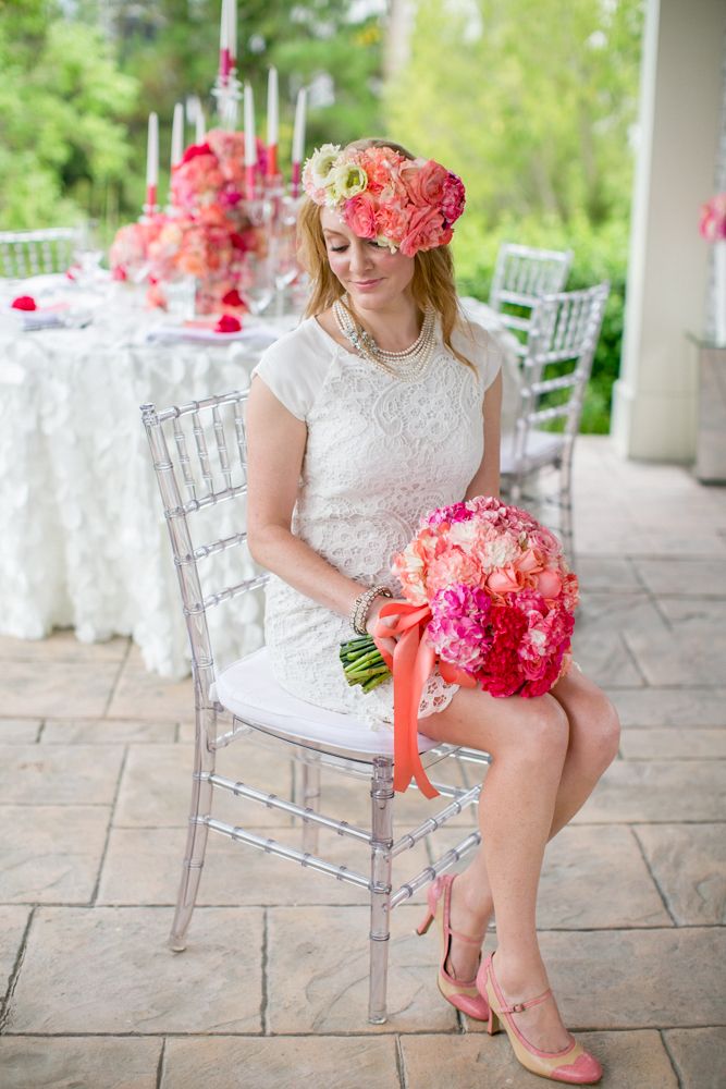 Beautiful bridal bouquet: www.theperfectpalette.com Photo by KMI Photography, Floral Design by Fiore Fine Flowers