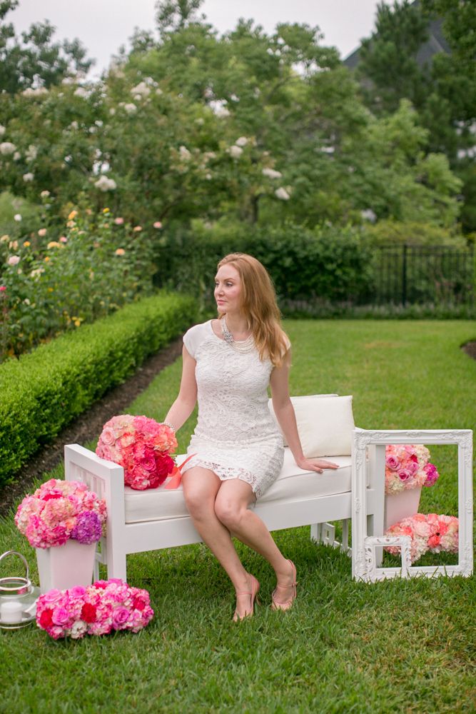 Bridal Shower Inspiration: www.theperfectpalette.com Photo by KMI Photography, Floral Design by Fiore Fine Flowers
