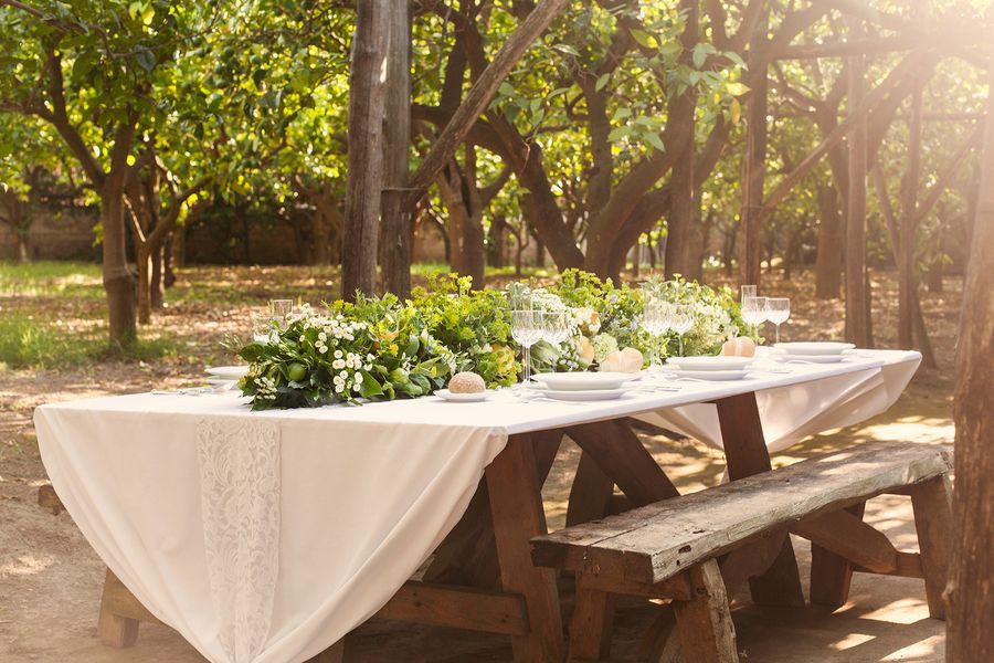 In Love In Italy: The Lemon Grove - www.theperfectpalette.com - Color Ideas for Weddings + Parties