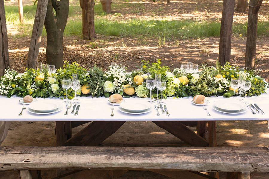 In Love In Italy: The Lemon Grove - www.theperfectpalette.com - Color Ideas for Weddings + Parties