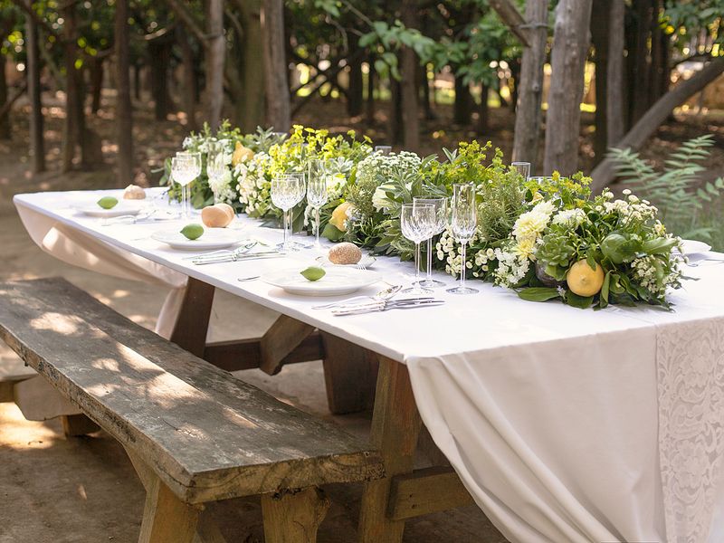 In Love In Italy: The Lemon Grove - www.theperfectpalette.com - Color Ideas for Weddings + Parties