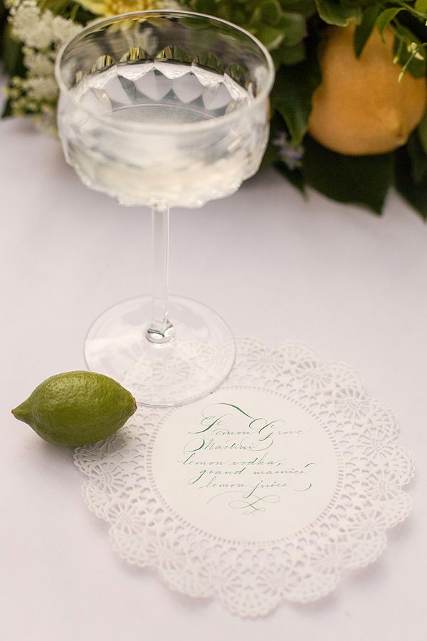 In Love In Italy: The Lemon Grove - www.theperfectpalette.com - Color Ideas for Weddings + Parties