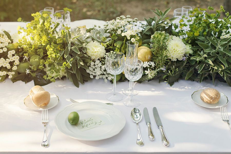 In Love In Italy: The Lemon Grove - www.theperfectpalette.com - Color Ideas for Weddings + Parties