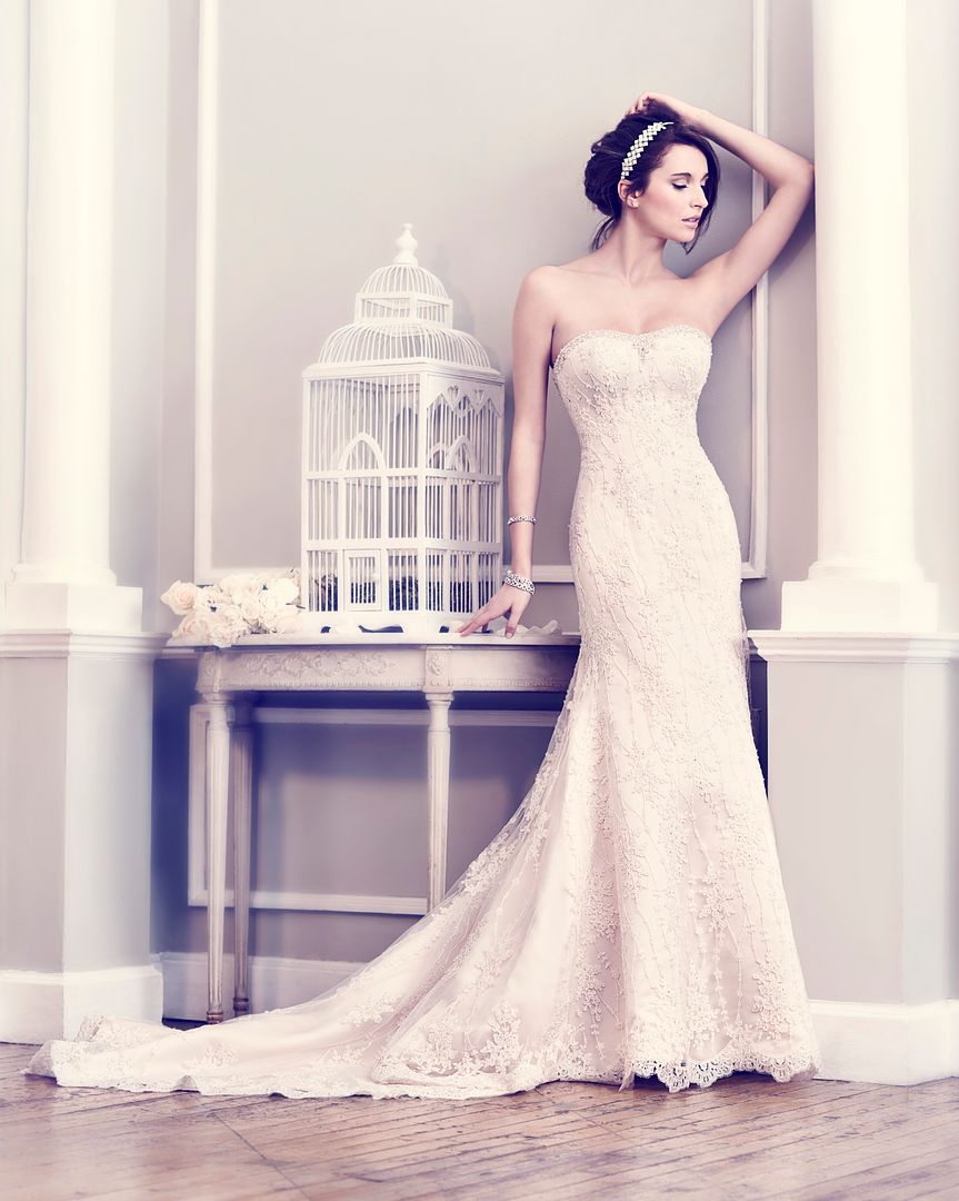 Kenneth Winston Spring 2014 Bridal Collection - www.theperfectpalette.com - Gorgeous wedding gowns!