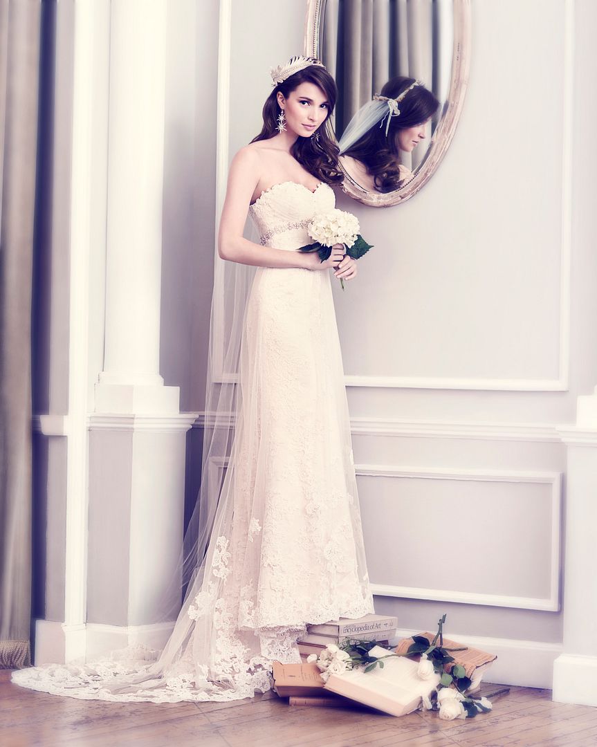 Kenneth Winston Spring 2014 Bridal Collection - www.theperfectpalette.com - Gorgeous wedding gowns!