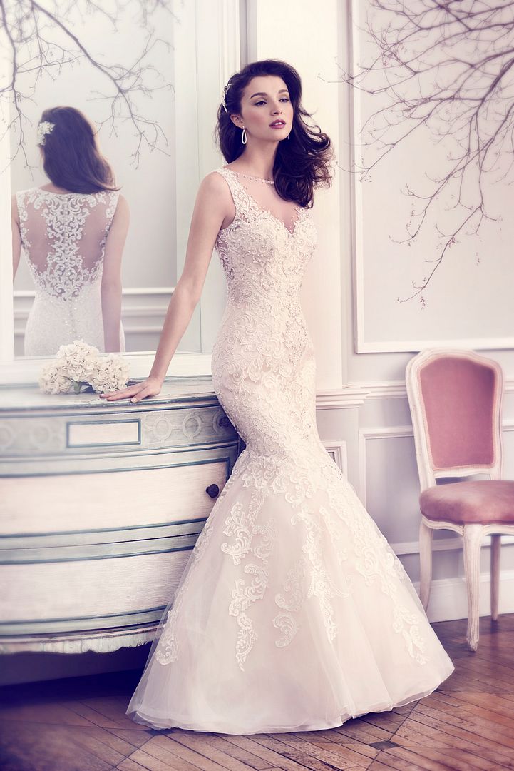 Kenneth Winston Spring 2014 Bridal Collection - www.theperfectpalette.com - Gorgeous wedding gowns!