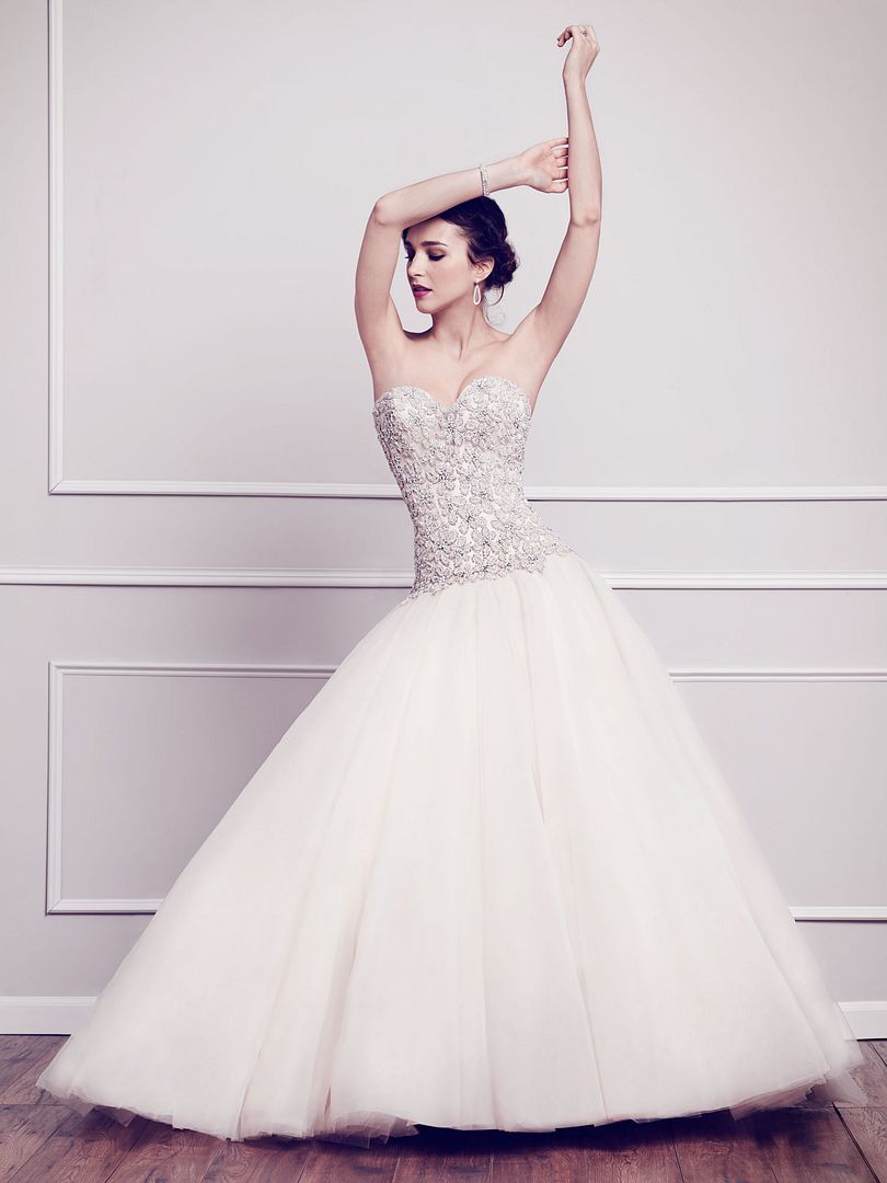 Kenneth Winston Spring 2014 Bridal Collection - www.theperfectpalette.com - Gorgeous wedding gowns!