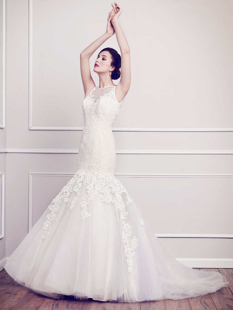 Kenneth Winston Spring 2014 Bridal Collection - www.theperfectpalette.com - Gorgeous wedding gowns!