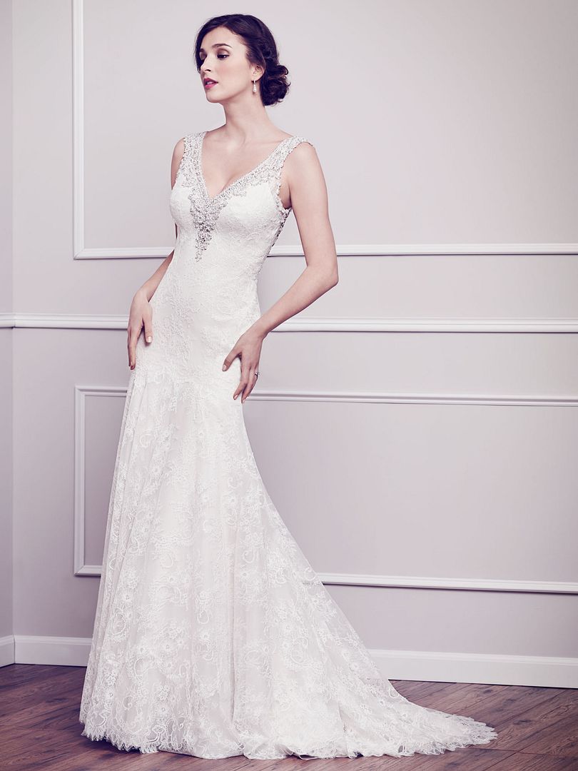 Kenneth Winston Spring 2014 Bridal Collection - www.theperfectpalette.com - Gorgeous wedding gowns!