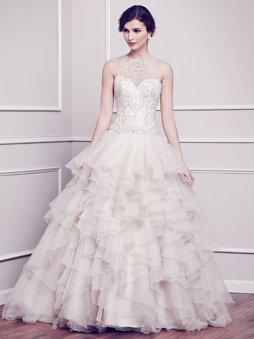 Kenneth Winston Spring 2014 Bridal Collection - www.theperfectpalette.com - Gorgeous wedding gowns!