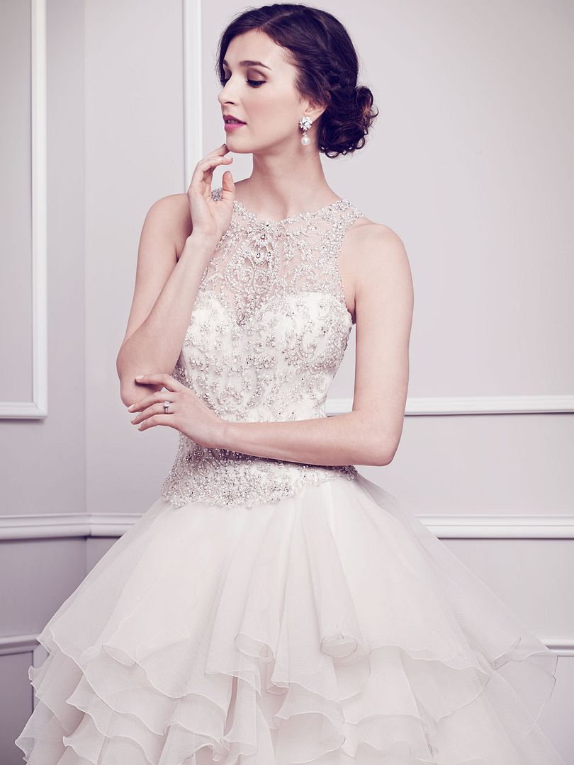 Kenneth Winston Spring 2014 Bridal Collection - www.theperfectpalette.com - Gorgeous wedding gowns!