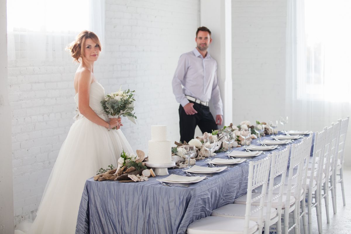 Ocean Chic: Styled Pretty - www.theperfectpalette.com - Color Ideas for Weddings + Parties