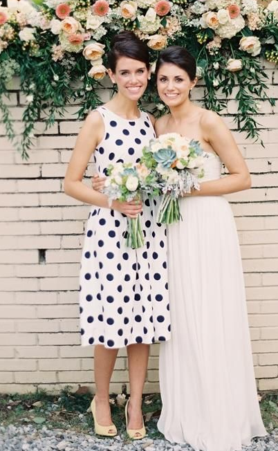 Polka Dot Wedding Inspiration: Fun and Fabulous! See more at: www.theperfectpalette.com - Styling Ideas for Weddings + Parties