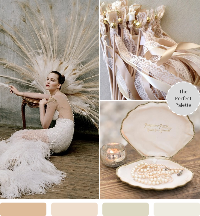 Top 10 Wedding Colors for Fall 2014 - www.theperfectpalette.com - Color Ideas for Weddings + Parties