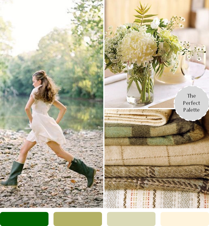 Top 10 Wedding Colors for Fall 2014 - www.theperfectpalette.com - Color Ideas for Weddings + Parties