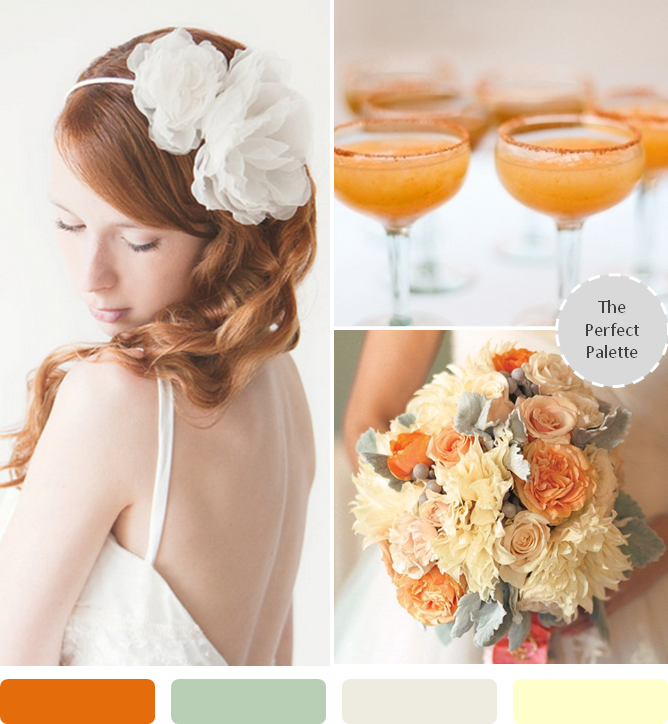 Top 10 Wedding Colors for Fall 2014 - www.theperfectpalette.com - Color Ideas for Weddings + Parties