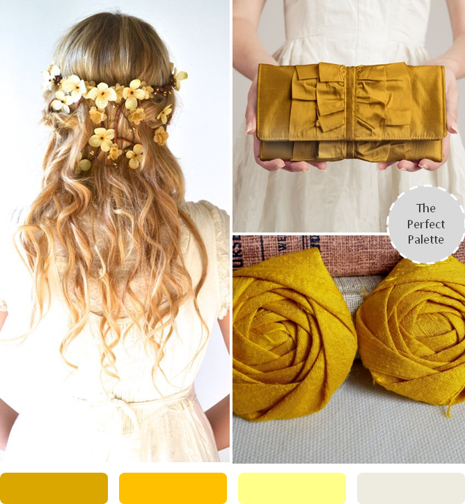 Top 10 Wedding Colors for Fall 2014 - www.theperfectpalette.com - Color Ideas for Weddings + Parties