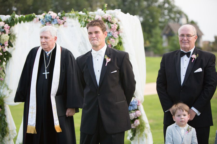 Real Wedding | Caroline and Adam - to see more: http://www.theperfectpalette.com - Photo by Watson-Studios