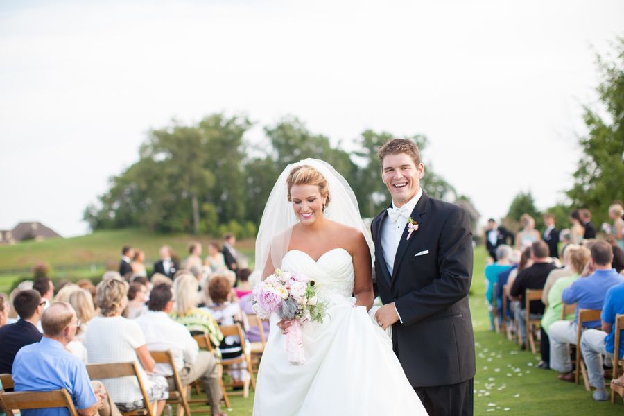  Real Wedding | Caroline and Adam - to see more: http://www.theperfectpalette.com- Photo by Watson-Studios