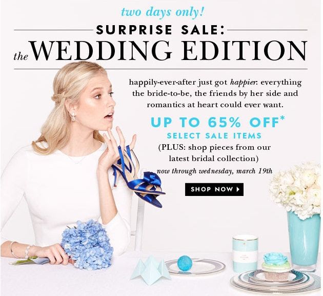 Kate Spade New York Surprise Sale - enjoy up to 65% off! ends 3/19. Click through for details: http://rstyle.me/n/y8ybn2bn