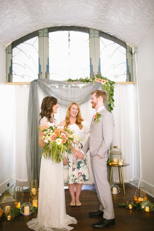 Intimate Wedding Inspiration with Bright Details