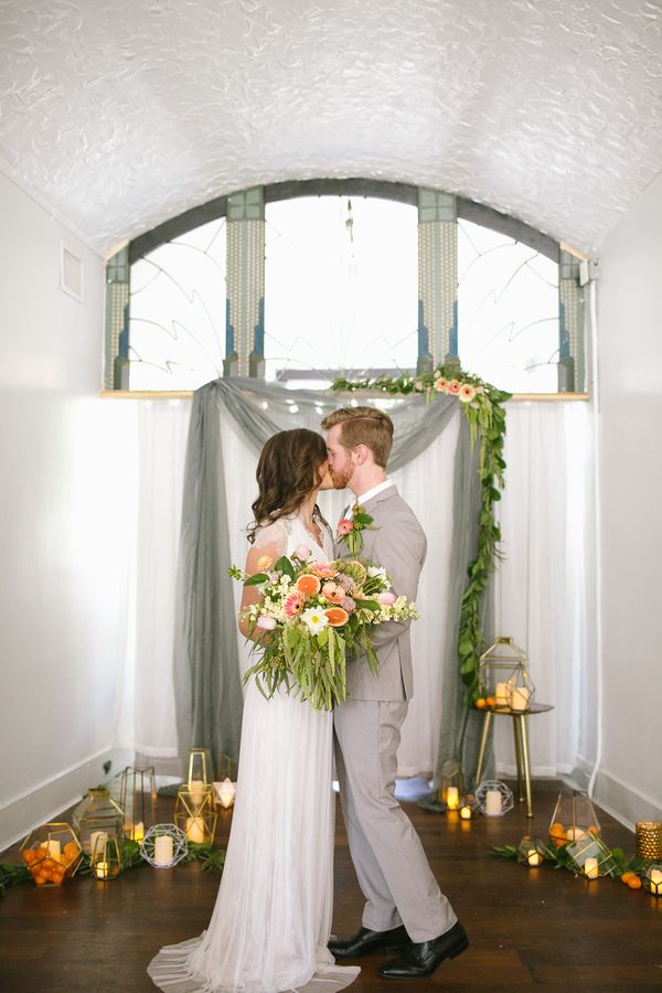 Intimate Wedding Inspiration with Bright Details