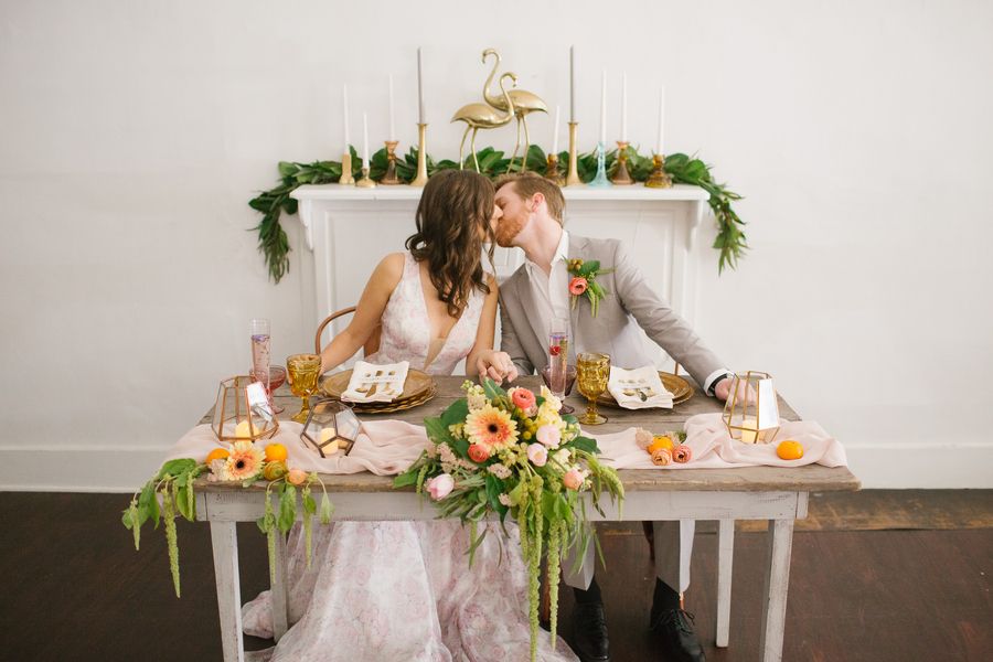  Intimate Wedding Inspiration with Bright Details