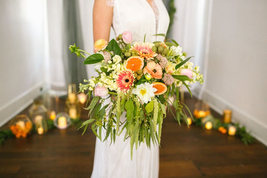 Intimate Wedding Inspiration with Bright Details
